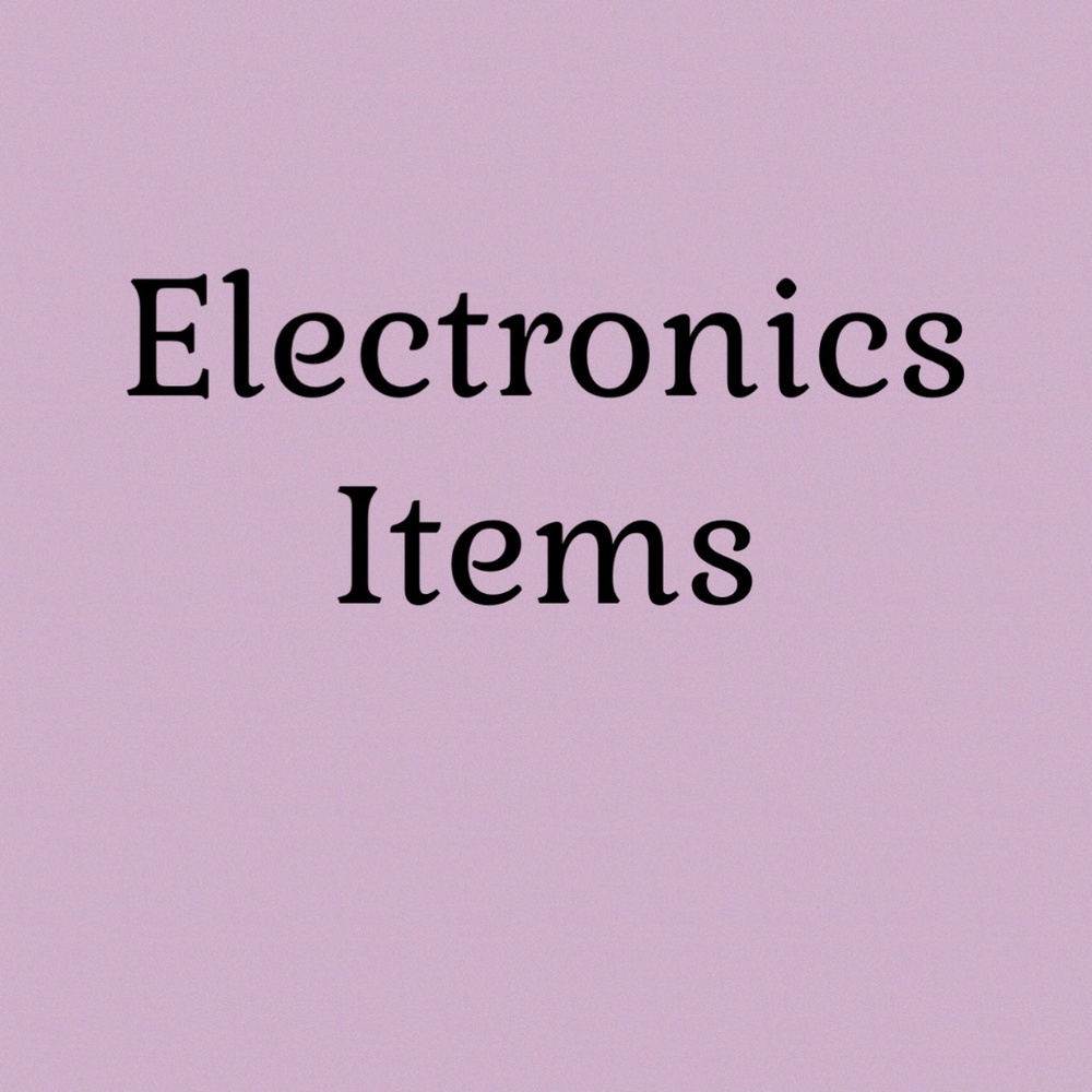 Electronic Items and Accessiries!